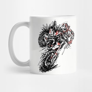 Scribble Super Cross Mug